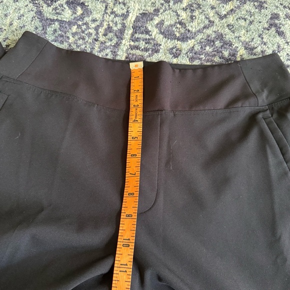 Athleta Brooklyn Mid Rise Ankle Pants Athlesuire Sz 12 Wrinkle Resistant Casual - Picture 8 of 10